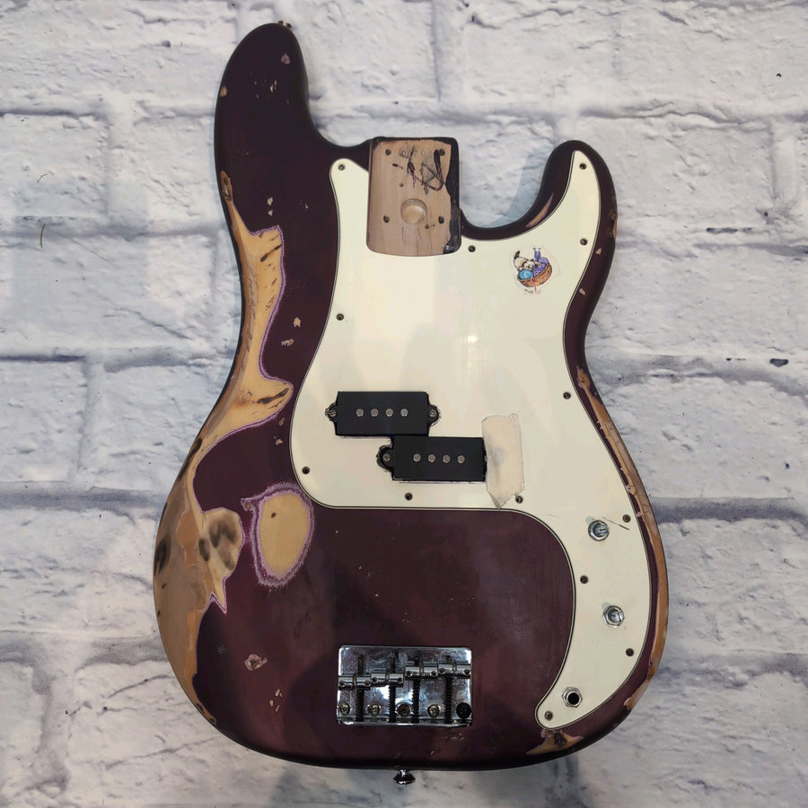 Fender MIM Loaded P Bass Body Relic