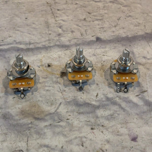CTS 250k Potentiometer Set of Three