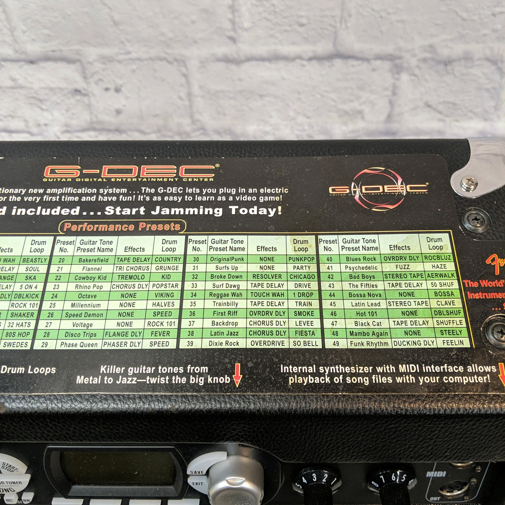 Fender G-DEC PR 520 Guitar Combo Amp