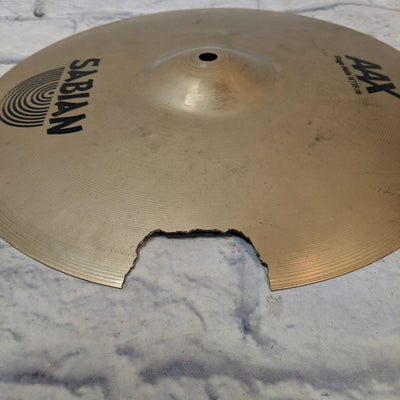 Sabian 14 AAX Stage Hat Top Cymbal Single CRACKED