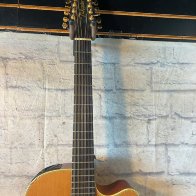 Takamine EN12C-12 12-String Acoustic Guitar with Case