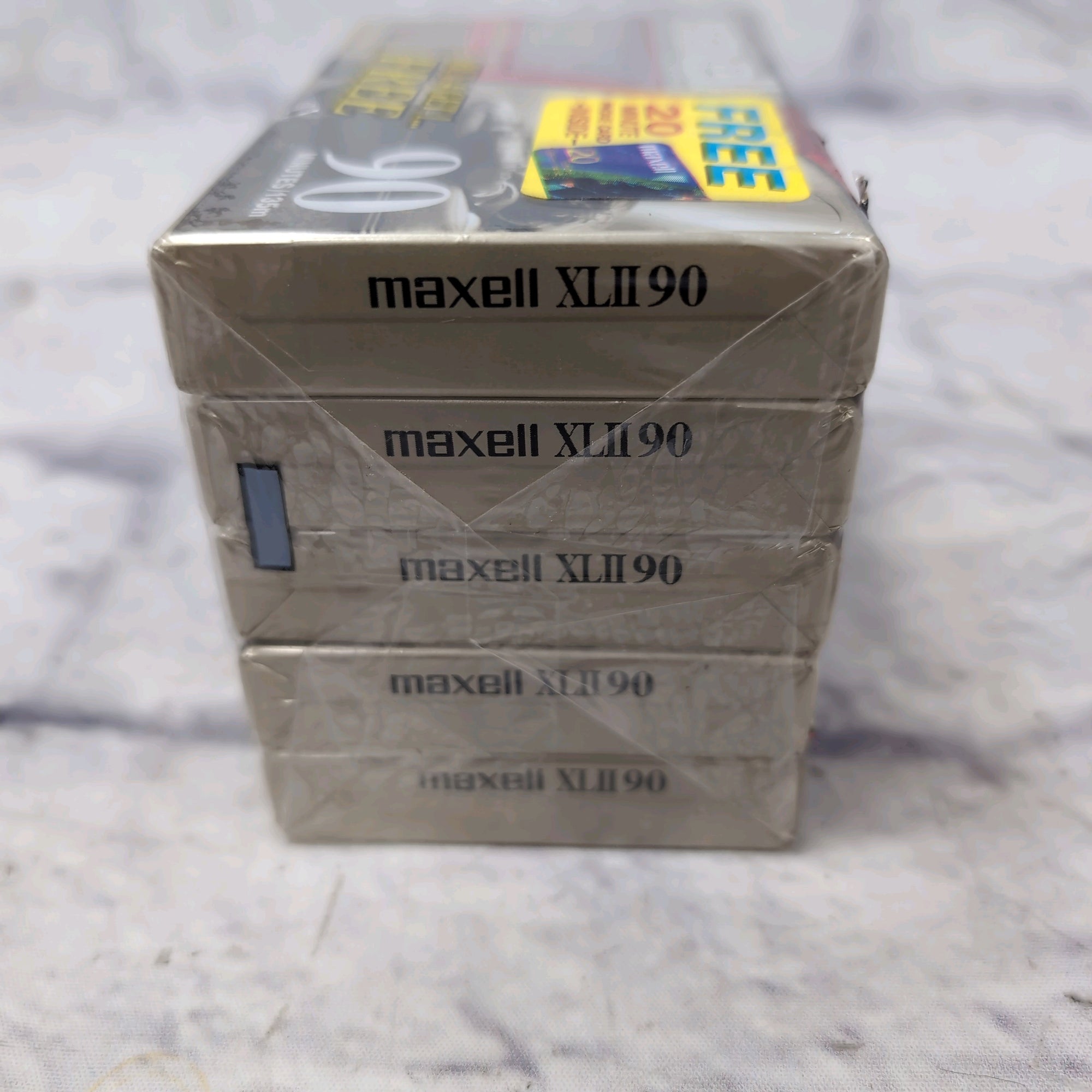 Maxell 5 Pack 90 Minute Cassettes