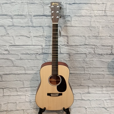 Martin Martin D Jr-E Dreadnought Acoustic/Electric Guitar with Gig  Acoustic Guitar