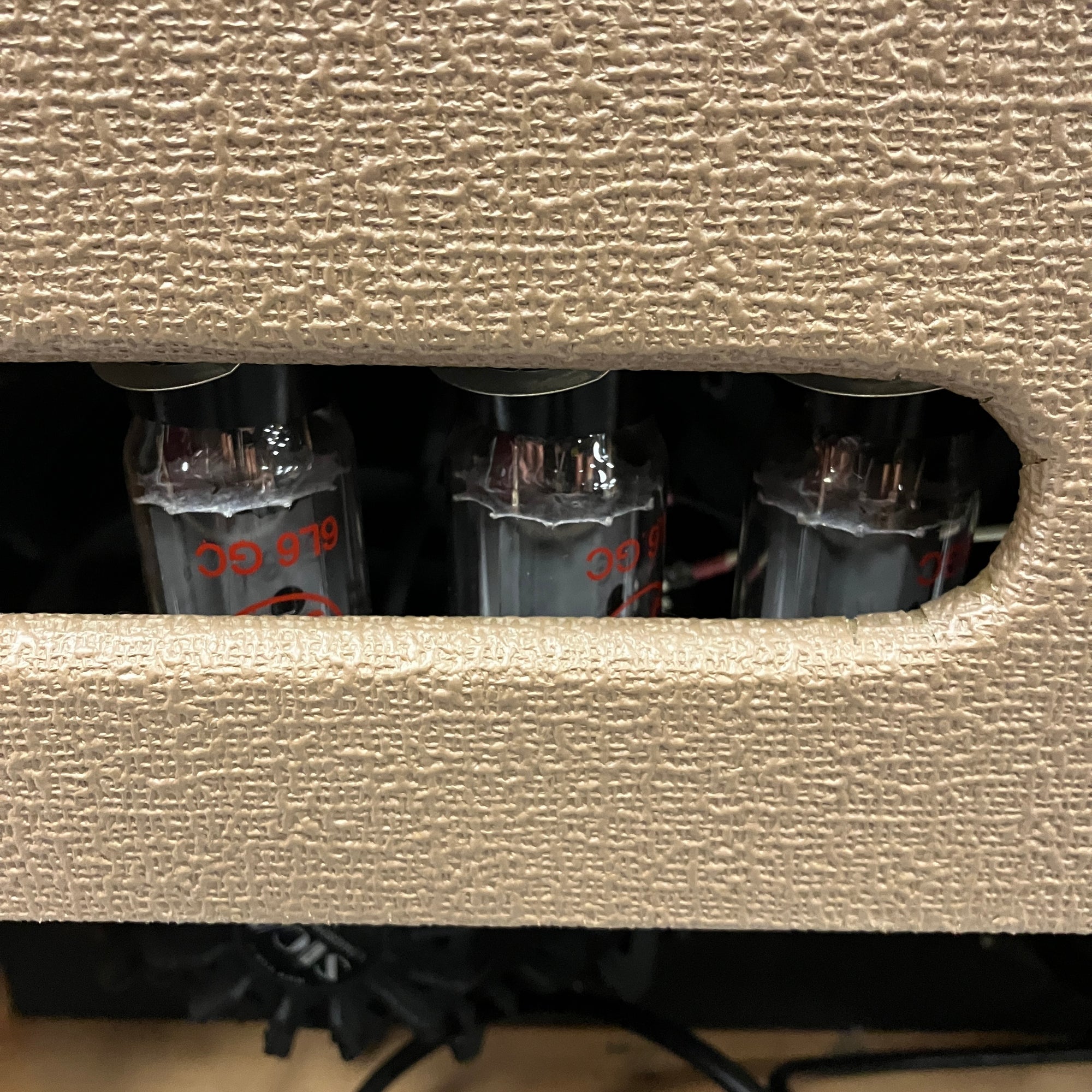 Fox Vintage 5F8B 2x12 Tube Combo Amp Sica Speakers Amperex