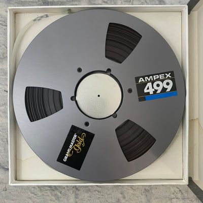 Ampex 499 Studio Master Gold 1/2" x 2500' Mastering Tape Reel