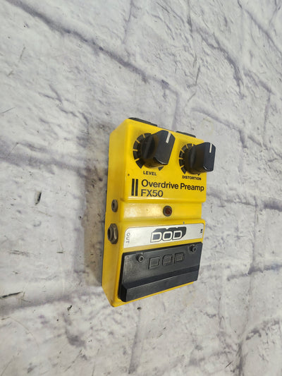 DOD FX50 Overdrive Preamp Pedal