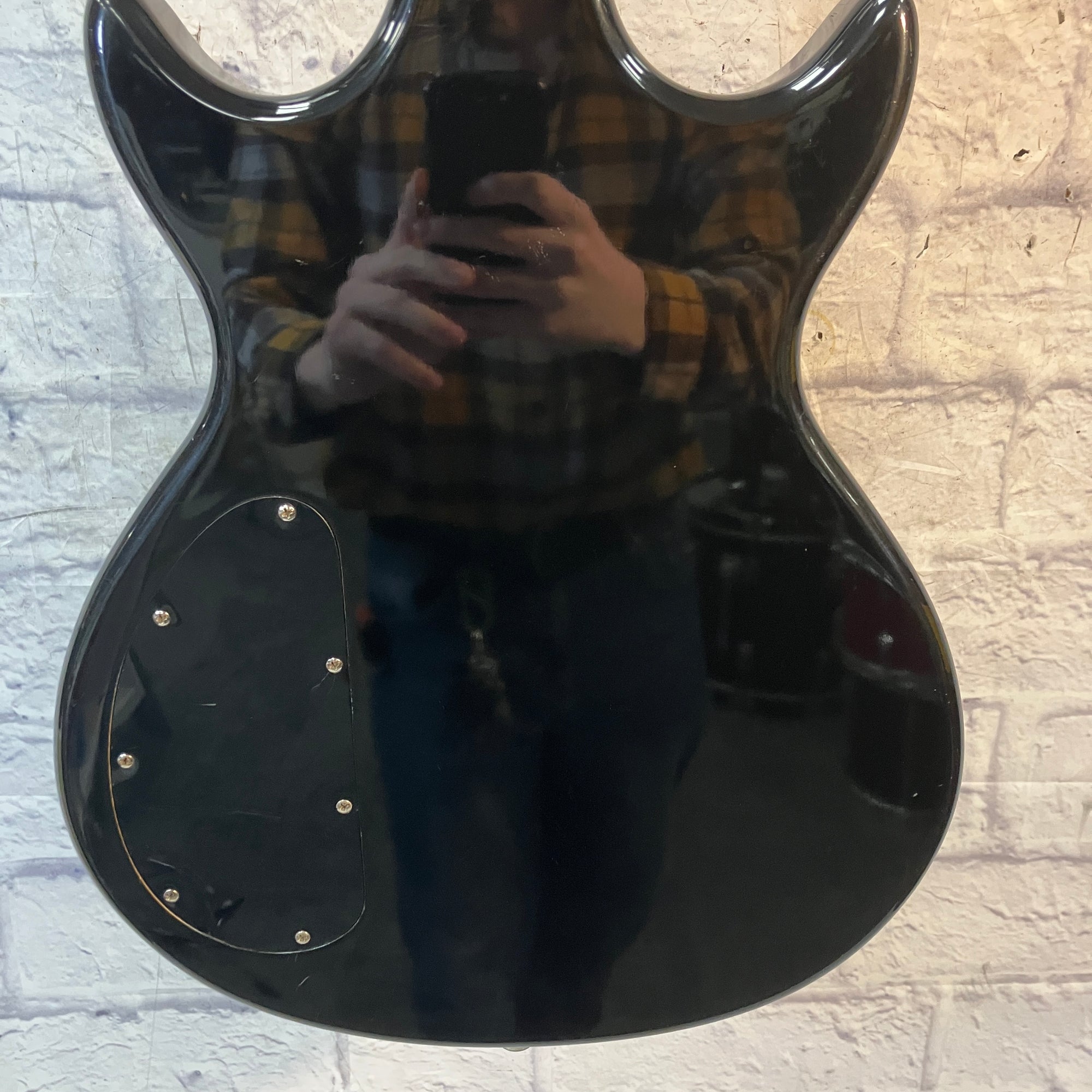 Carvin Black Les Paul Styled Electric Guitar (With Case)