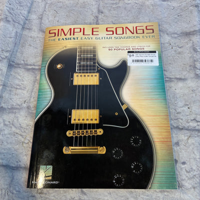 Hal Leonard Simple Songs EAsy Play Guitar Songbook