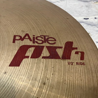 Paiste PST 7 20" Ride Crash Ride Cymbal