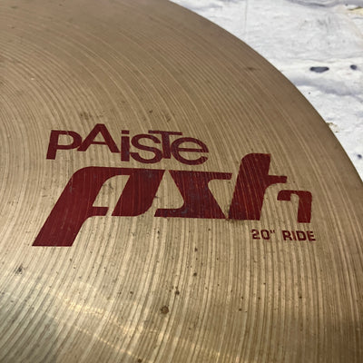Paiste PST 7 20" Ride Crash Ride Cymbal
