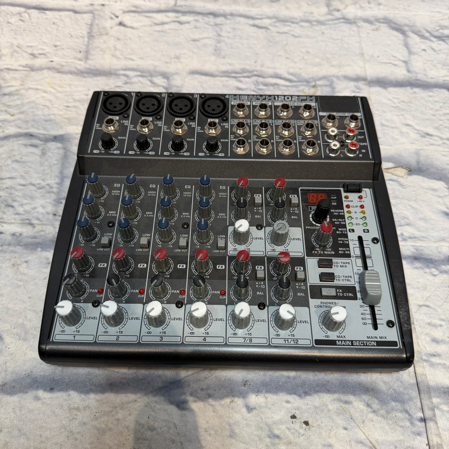 Behringer Xenyx 1202FX 12 Channel Mixer
