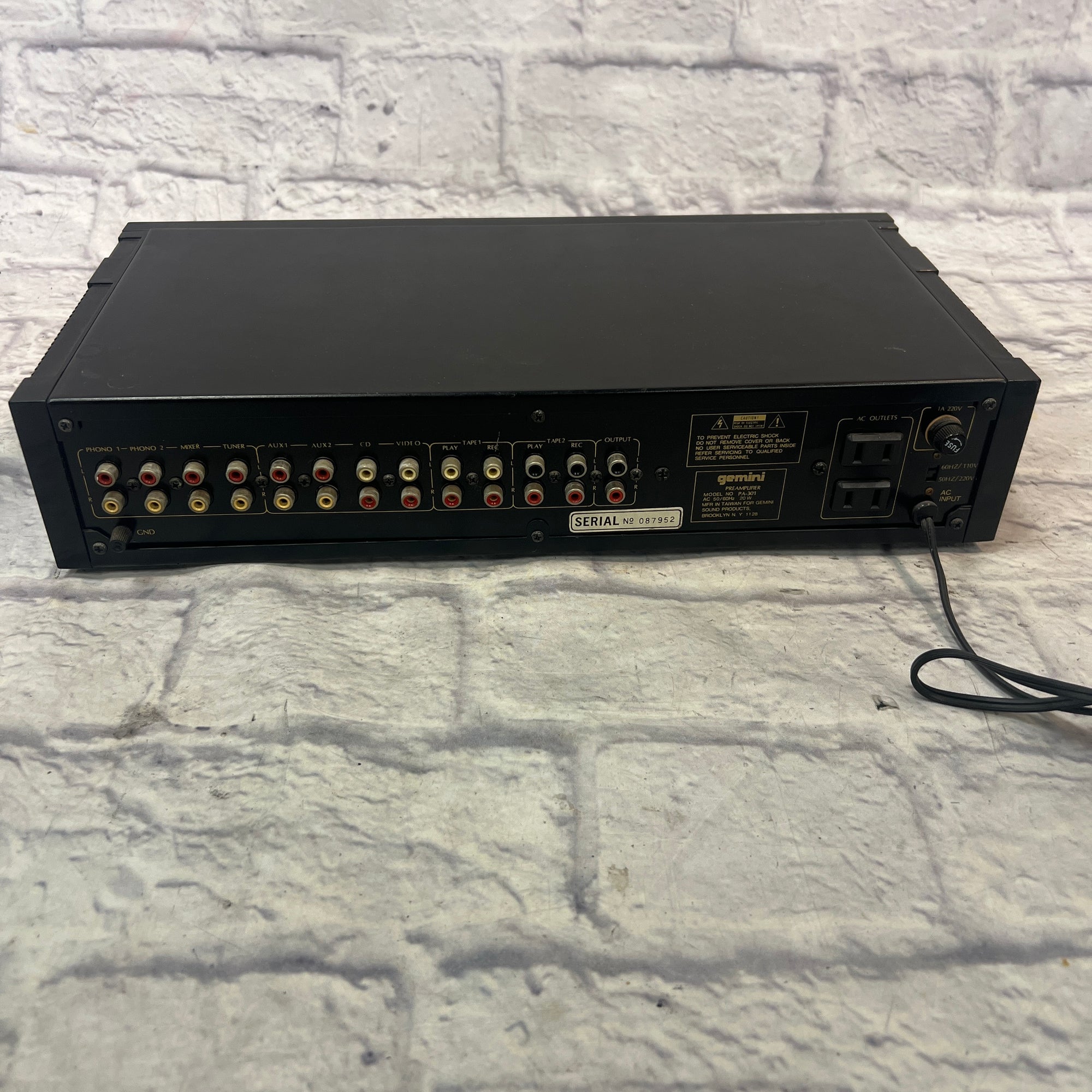 Gemini PA-301 Preamp