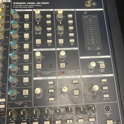 Behringer MX3282 32 Channel Mixer with External Power Supply