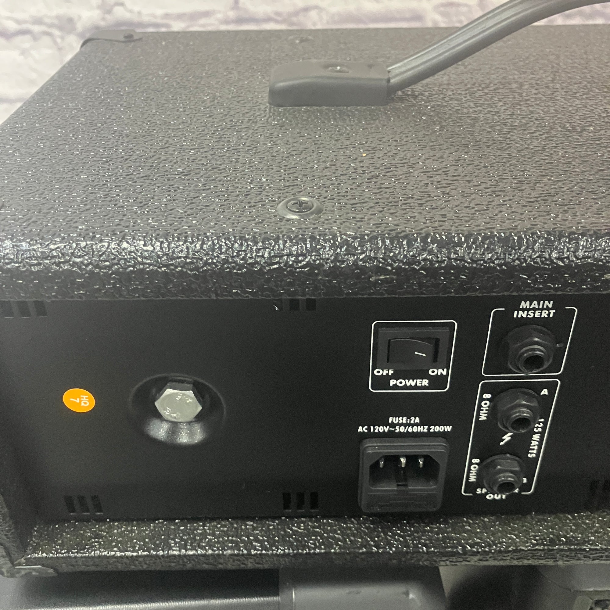 Harbinger HA120 / HA80C PA Mixer and Speakers