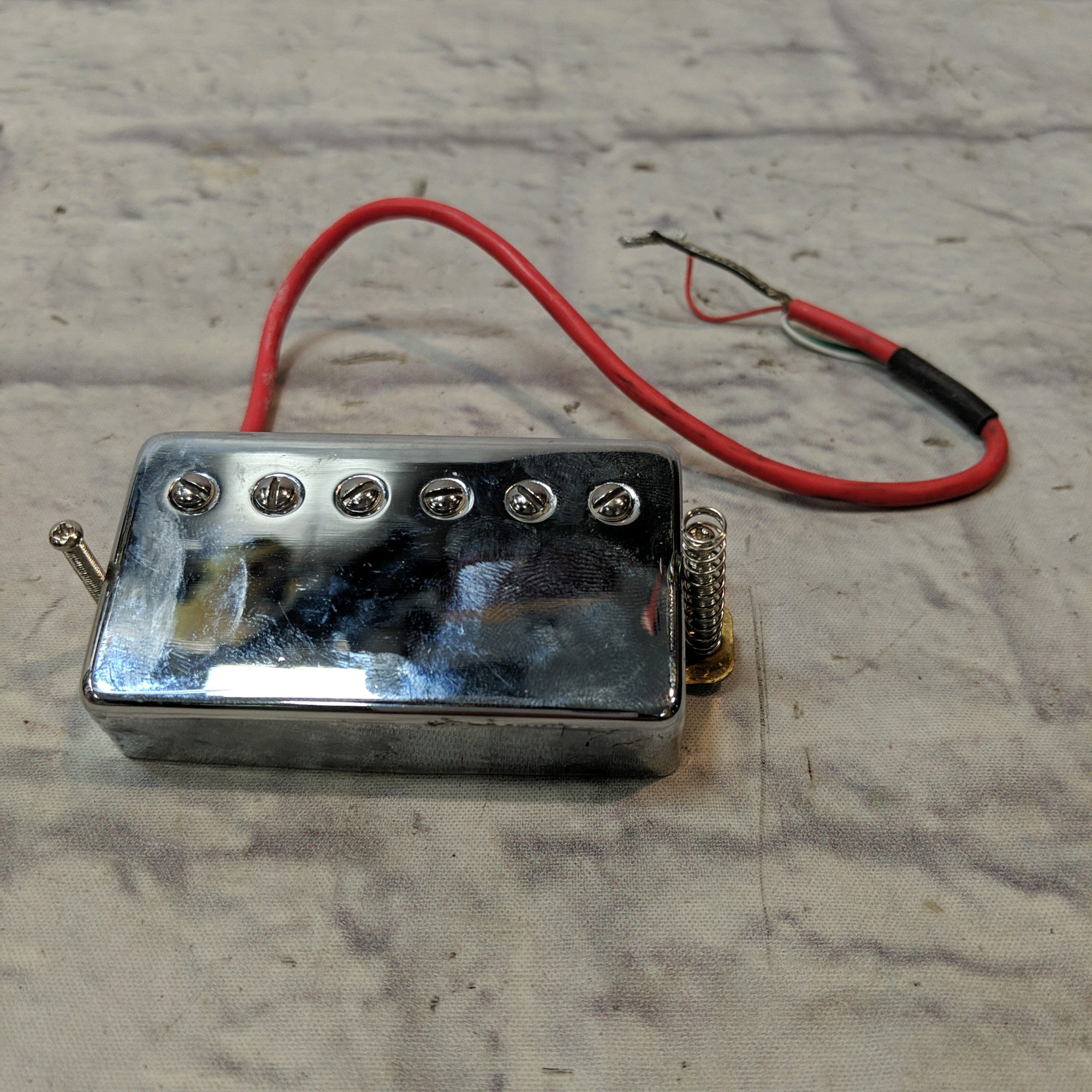 COPY OF Unknown Humbucker Pickup with Chrome Cover