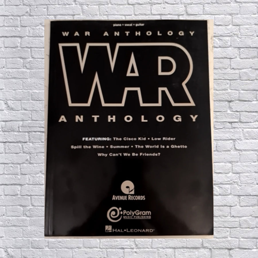 War Anthology - Piano, Vocal, Guitar