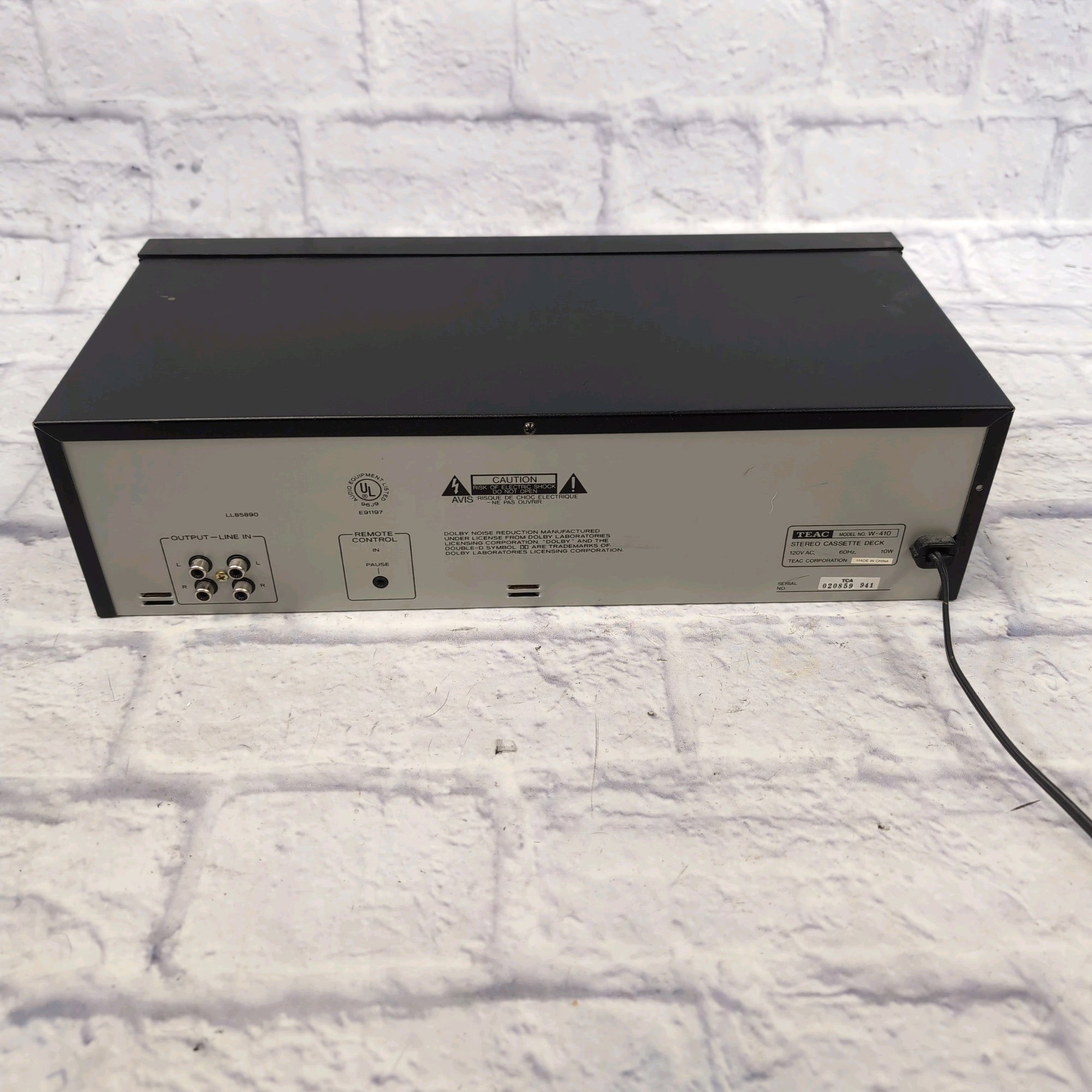 ラジオ・コンポ Teac A-410 stereo cassette deck ②TEAC A-410 ティアック カセットデッキ 昭和 レトロ ラジオ・コンポ