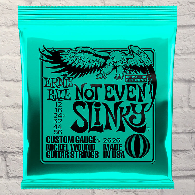 Ernie Ball EB2626 Not Even Slinky Electric Guitar Strings 12 - 56
