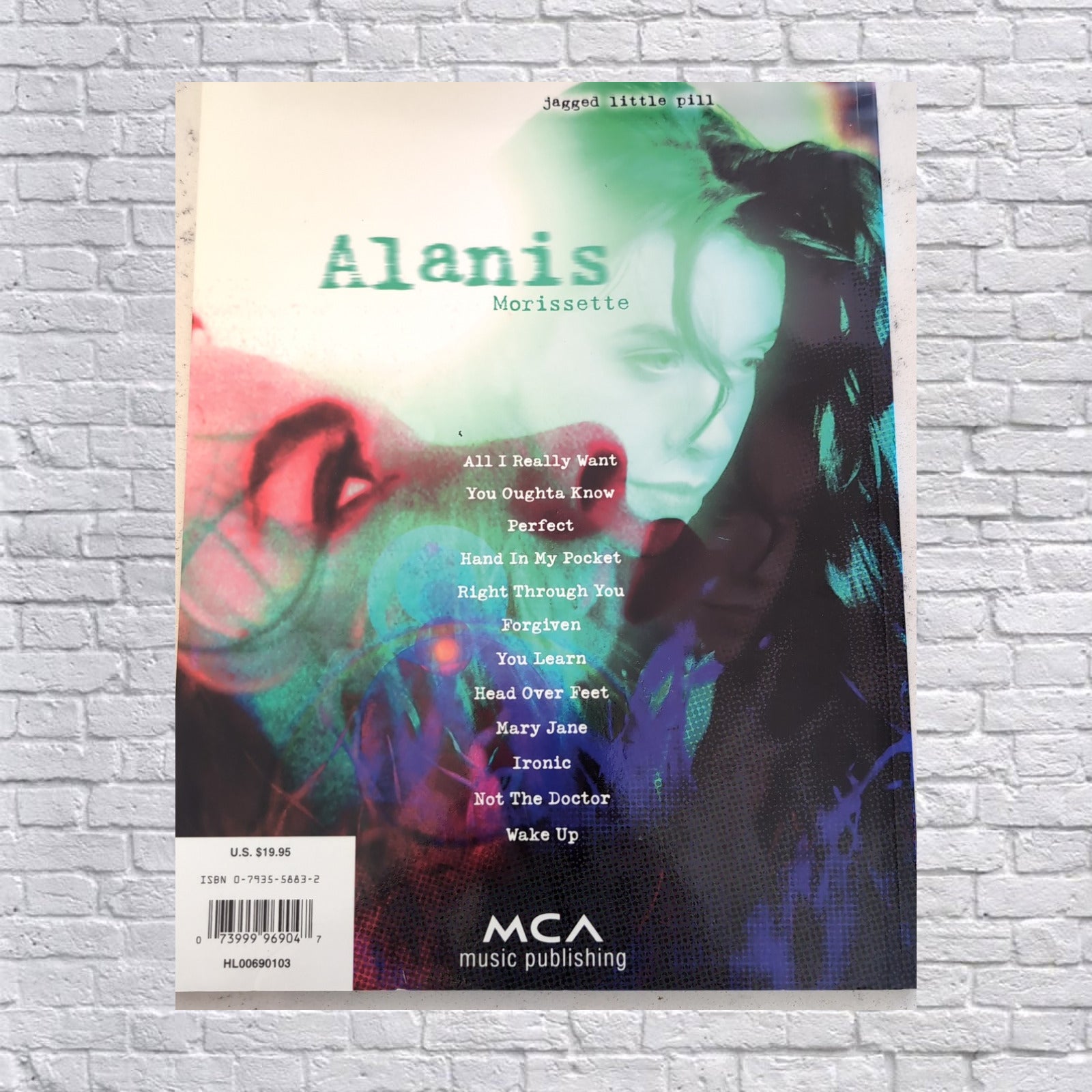 Alanis Morissette - Jagged Little Pill - Piano Vocal Guitar Songbook