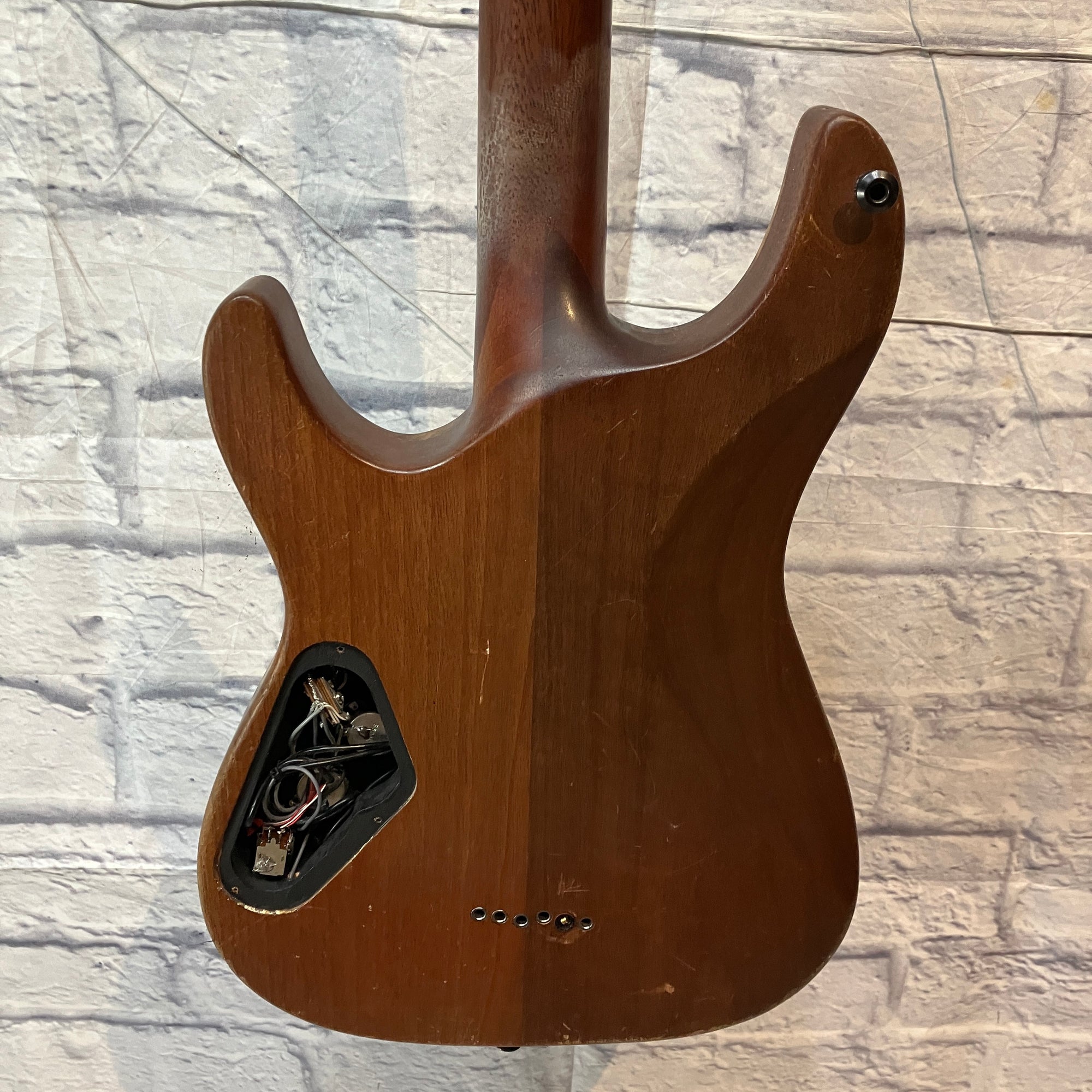 Schecter C-1 Exotic 2005 Flamed Maple Top Mahogany