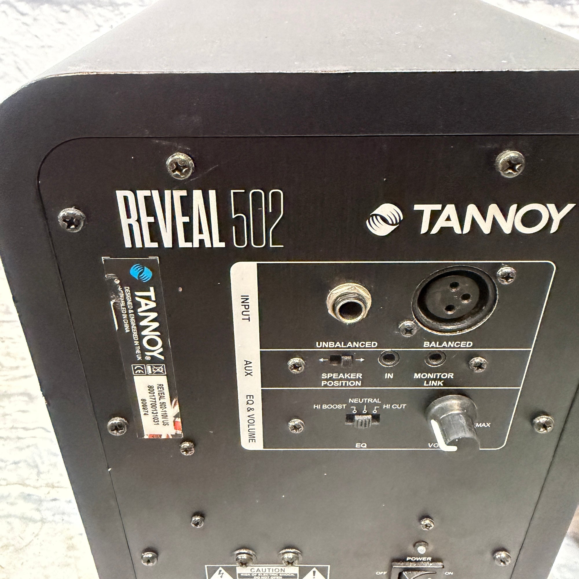 Tannoy Reveal 502 Studio Monitor Pair
