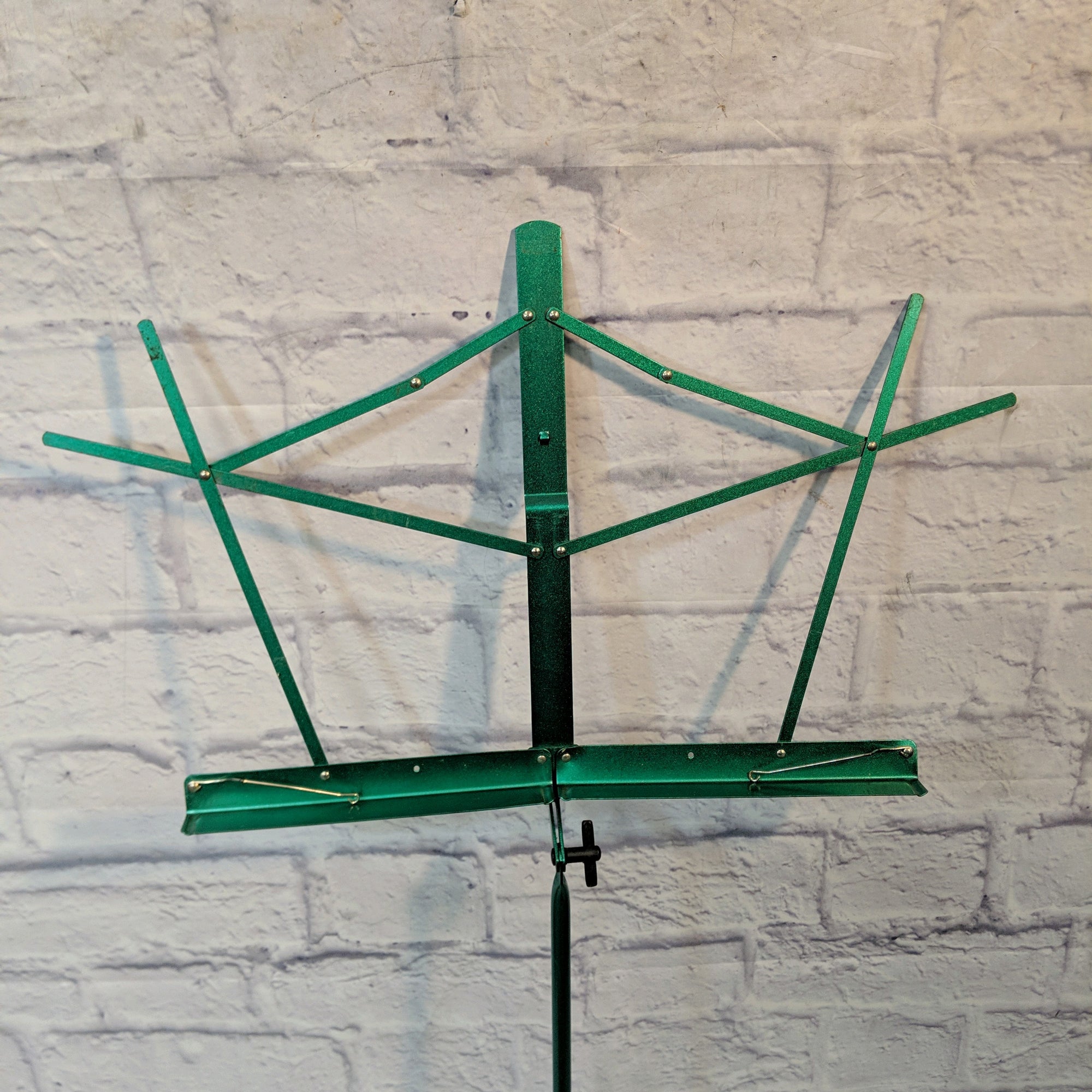 Stageline Music Stand, Metallic Green