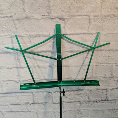 Stageline Music Stand, Metallic Green