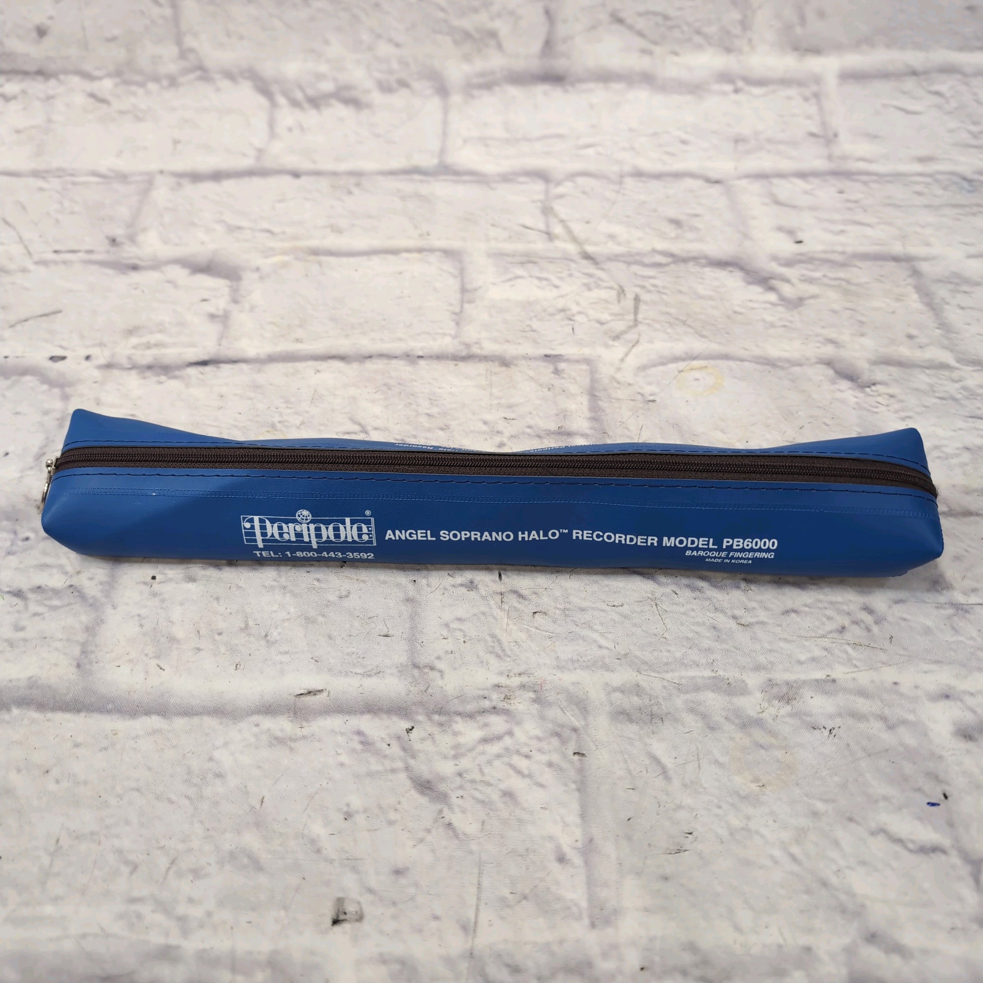 Peripole Angel Soprano Halo Recorder Model PB6000 Made in Korea Baroque Fingering