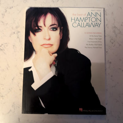 Best of Ann Hampton Callaway - Piano Vocal Book