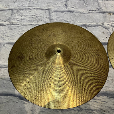 Camber 14" Hi Hat Pair Vintage West Germany