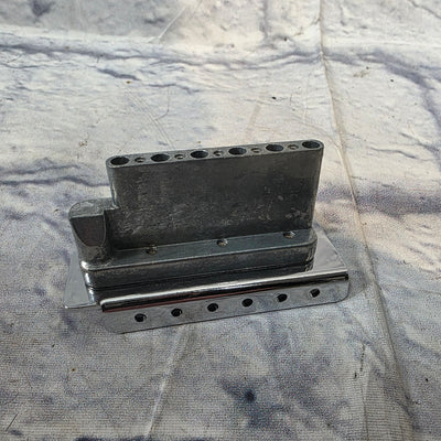 6 Screw Strat Tremolo Bridge - No Saddle Pieces