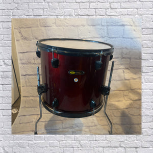 SP Sound Percussion 14 x 14 Floor Tom Deep Red Floor Tom