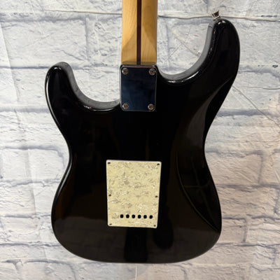Fender Starcaster Strat SSS - Black Sparkle Electric Guitar