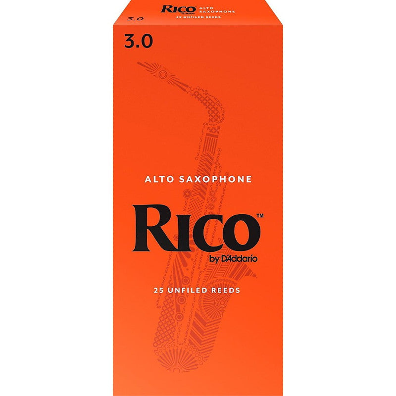 Rico Alto Saxophone Reeds Strength 3 Individual Reeds