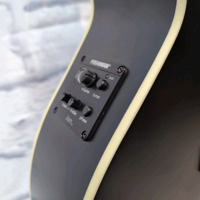 Cort SFX1F BKS Concert Acoustic Electric Guitar - Black