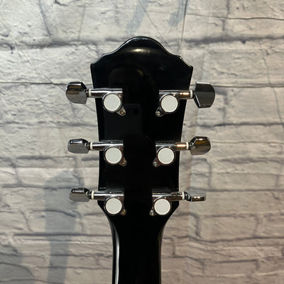 Ibanez AEG5 Thinline Acoustic Guitar Black