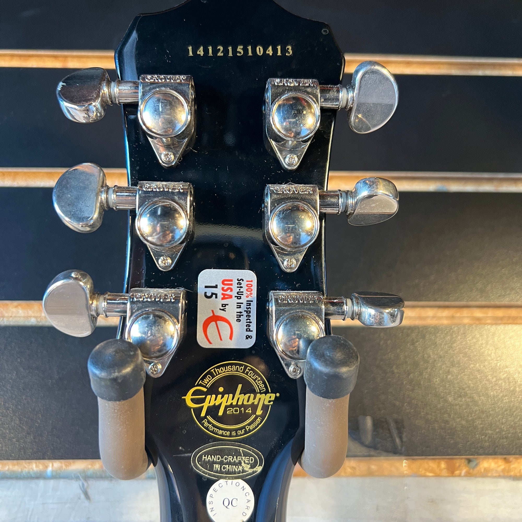 Epiphone Les Paul Custom Pro Silver Burst Upgraded Electric Guitar