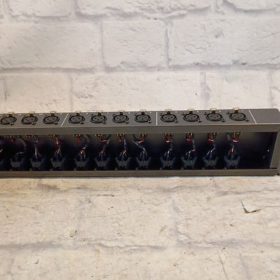 Hosa PDR-369 Mic In Panel Rack Patchbay