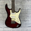 Aria Pro II Fullertone HSS Red Sunburst Electric Guitar