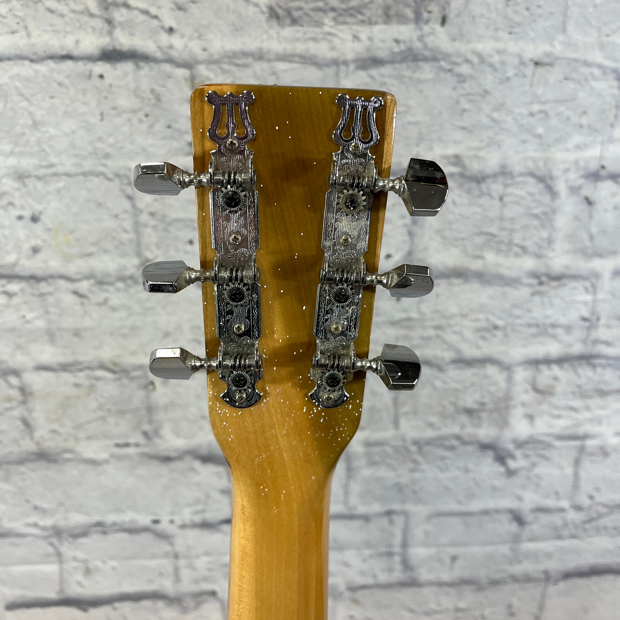 Harmony H6340 Acoustic AS-IS Needs Neck Reset, Stripped Finish