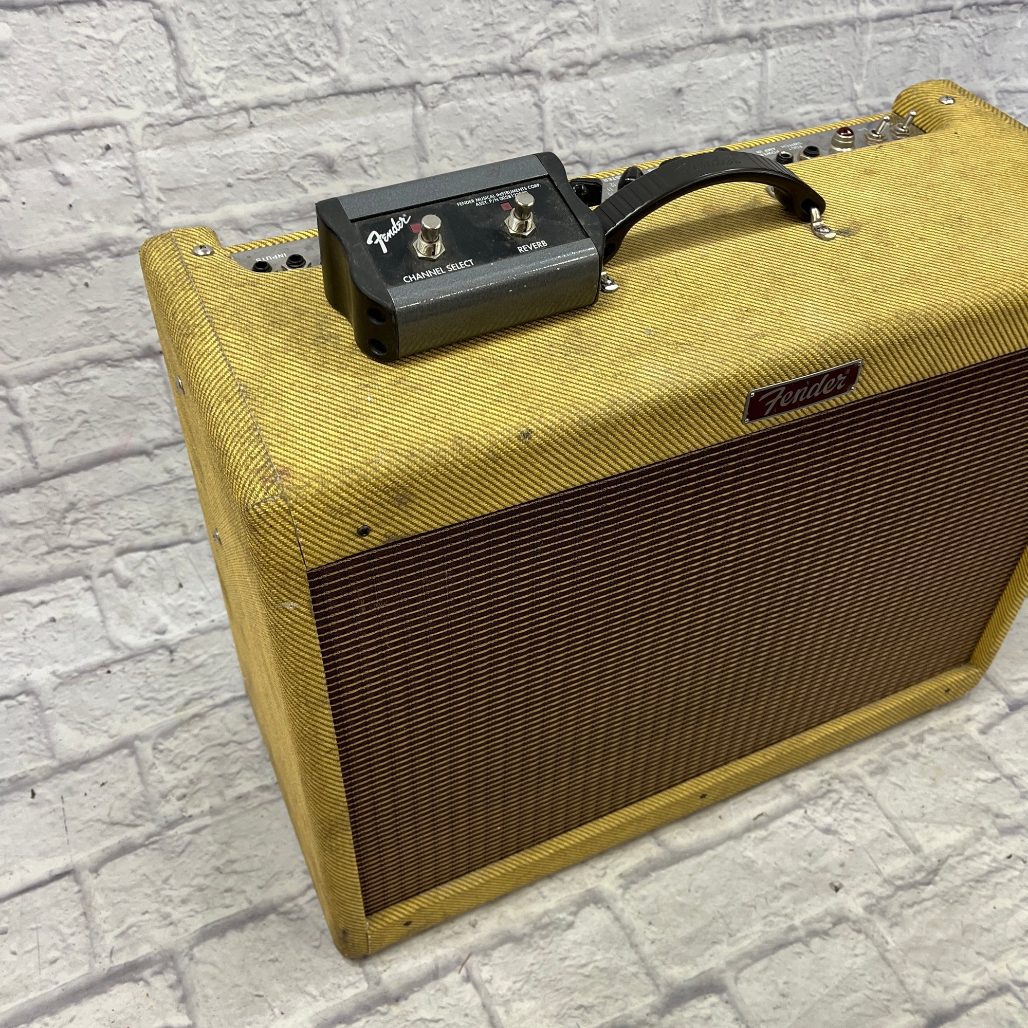 Fender Blues Deluxe Tweed Tube Guitar Combo Amp