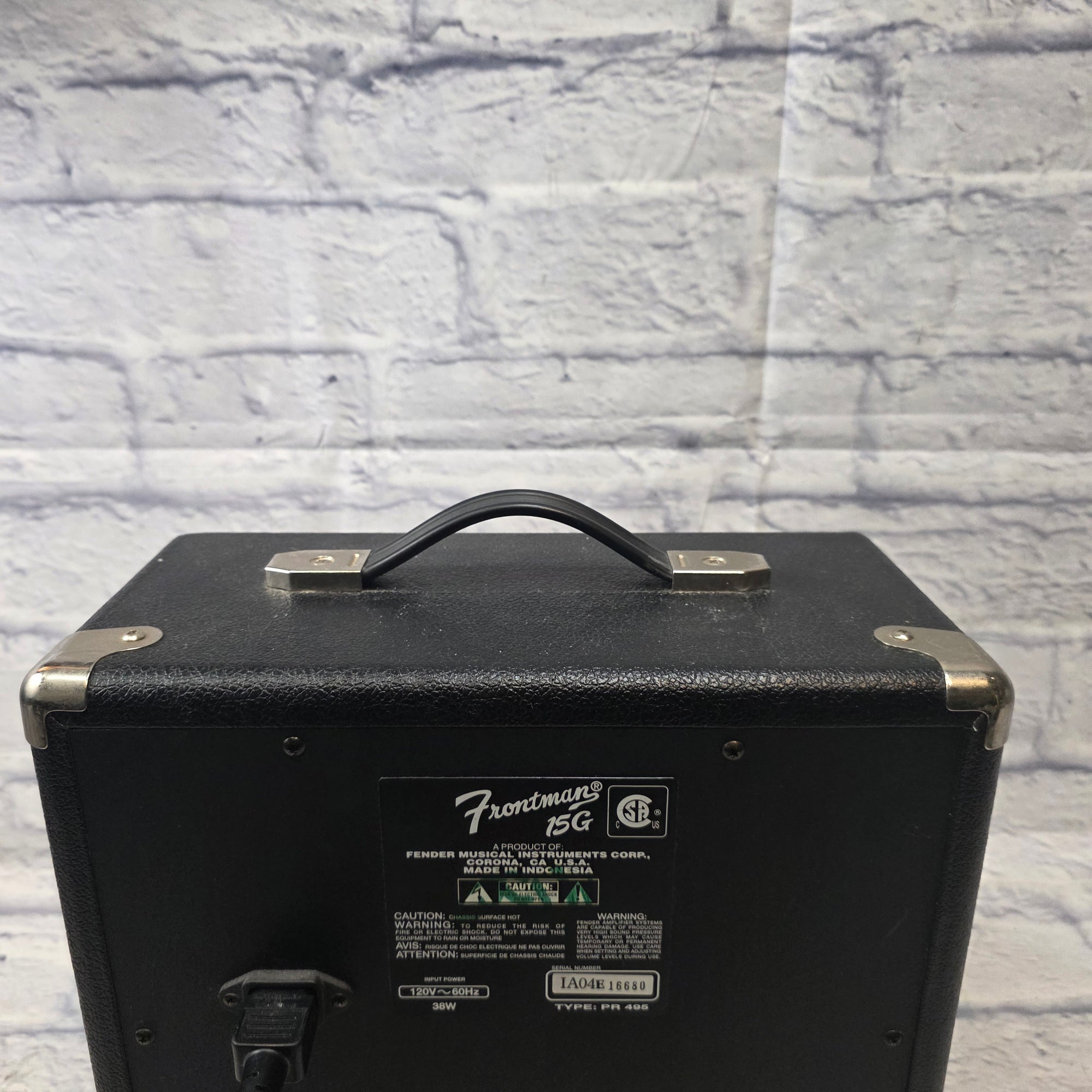 Fender Frontman 15G Guitar Combo Amp