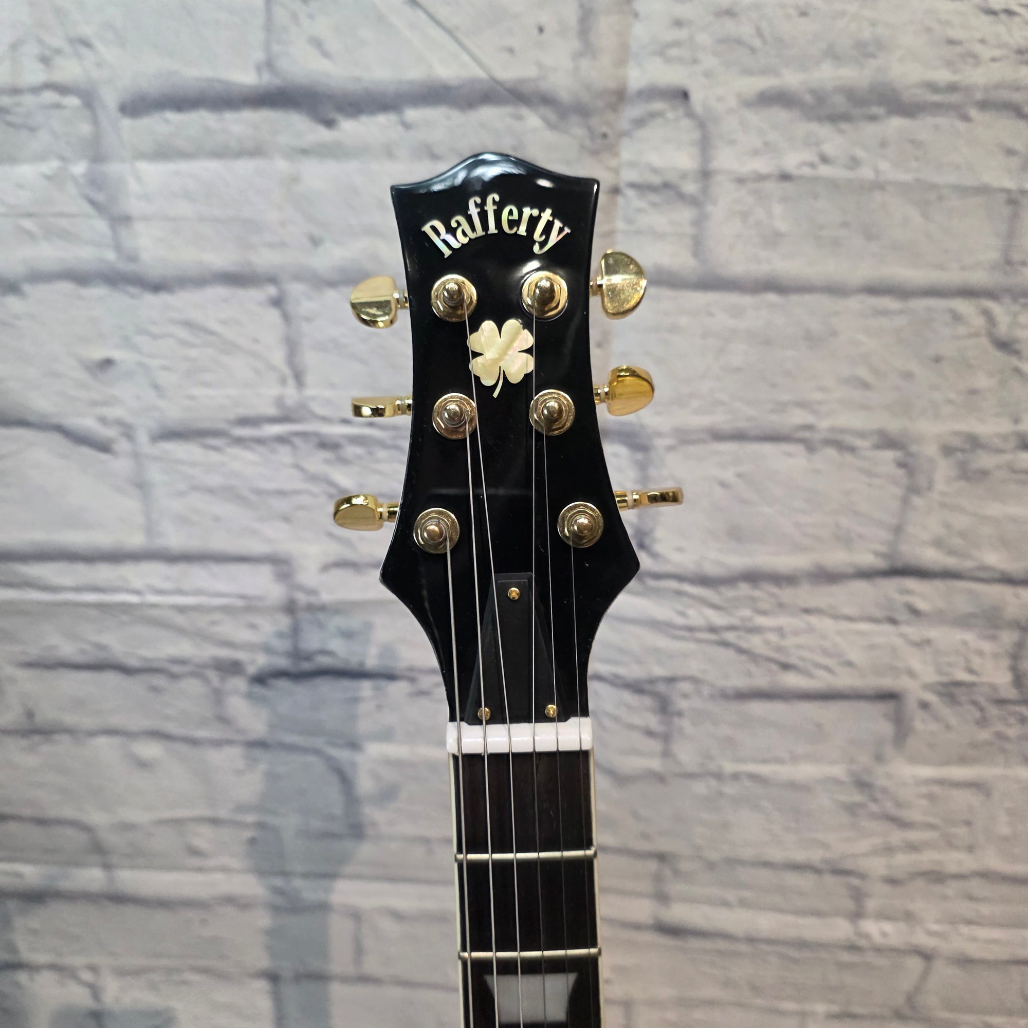 Rafferty Guitars Blue / White LP Style Electric Guitar