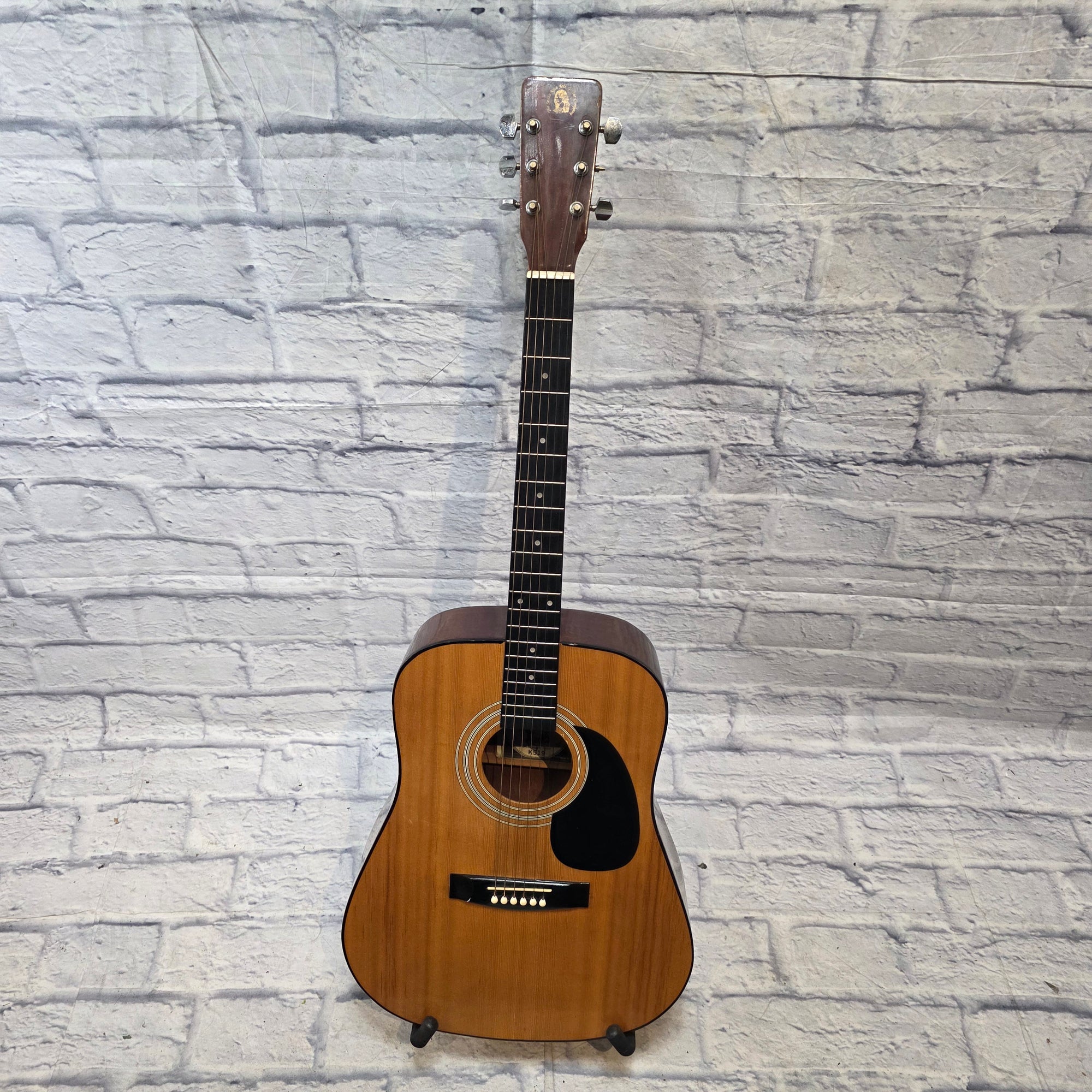 The Santa Rosa Folk Guitar Company K519 Dreadnaught  Acoustic Guitar