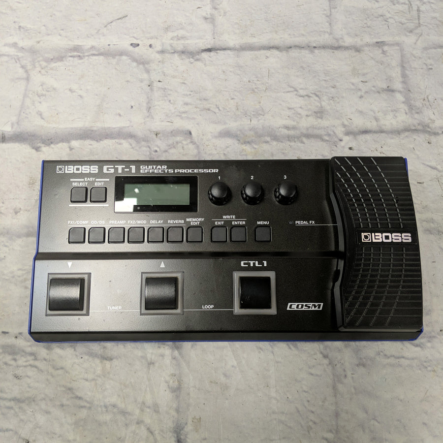 Boss GT-1 Guitar Effects Processor Effects Pedals