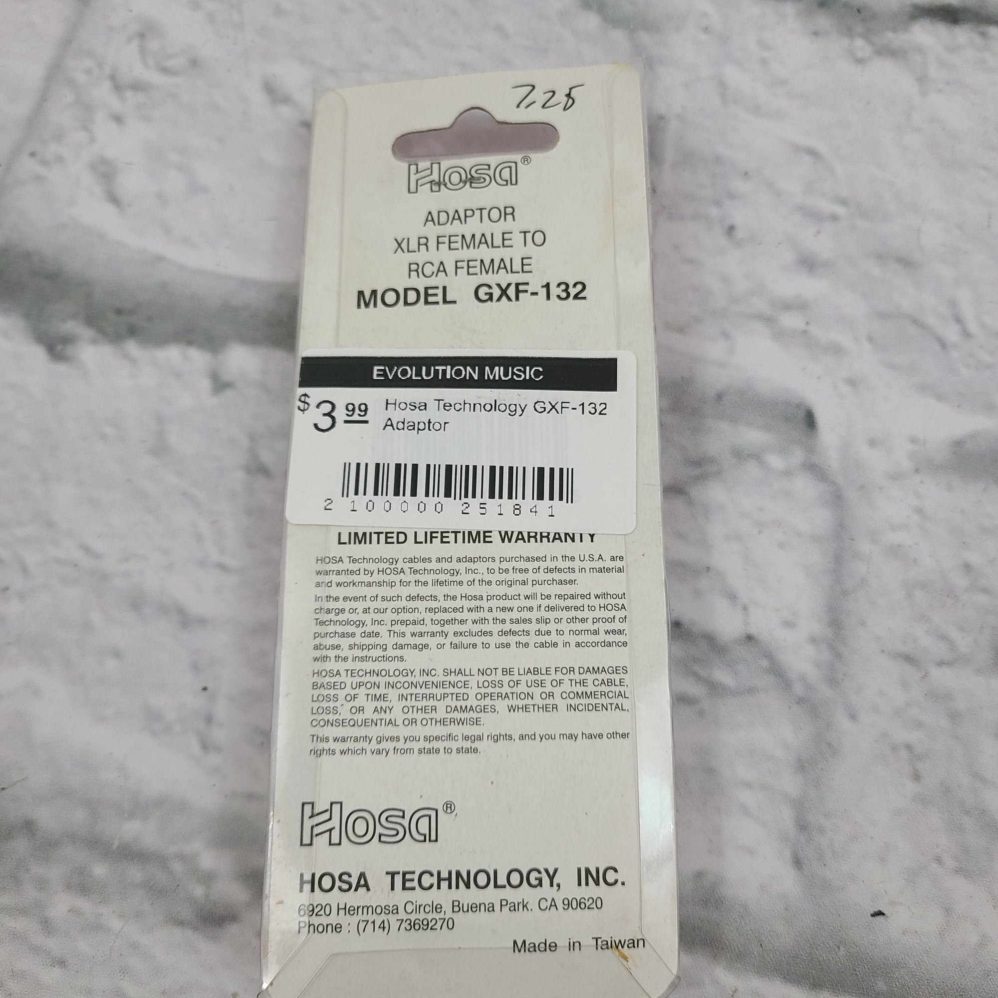 Hosa Technology GXF-132 Adaptor