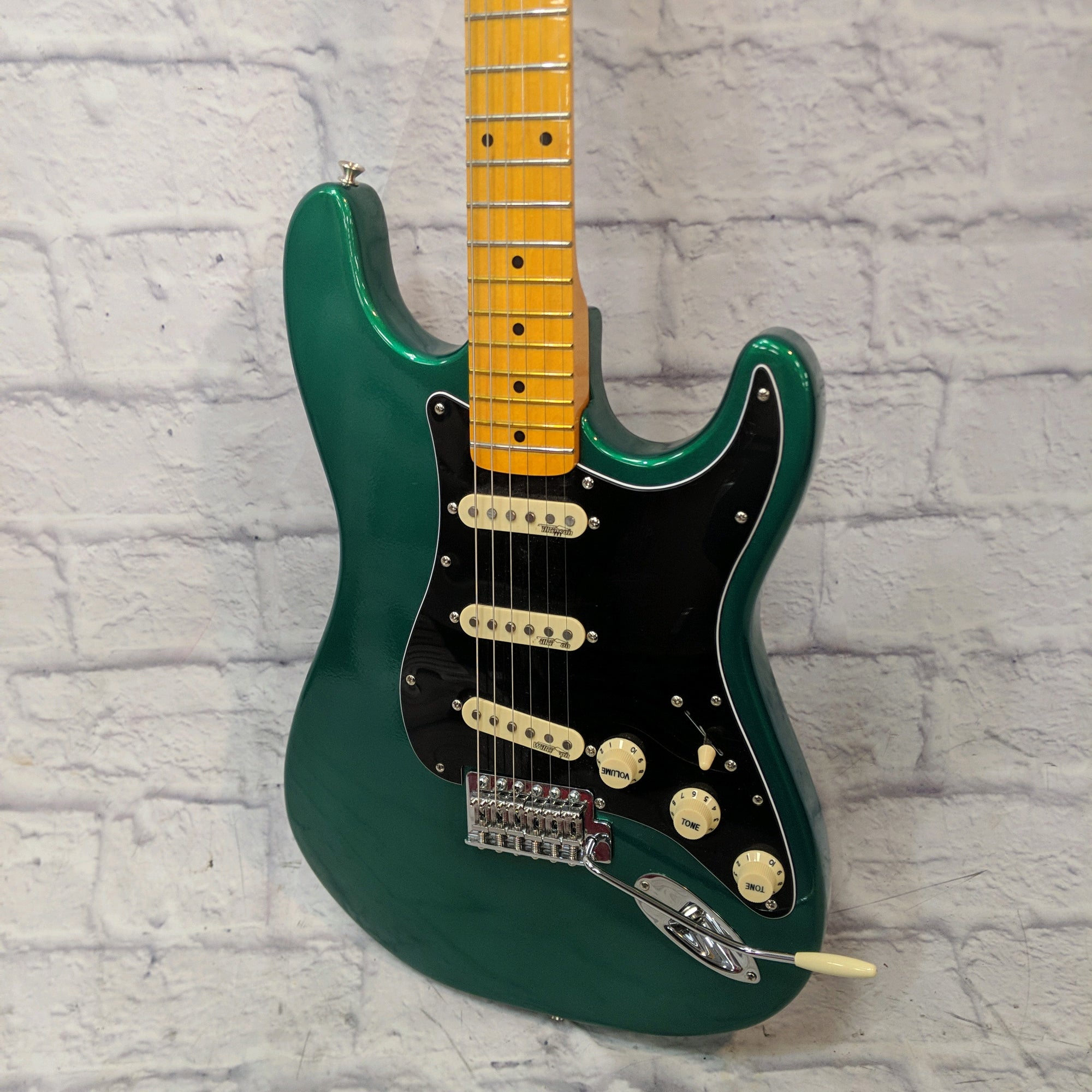 Unknown Partscaster Strat Green Wilkinson