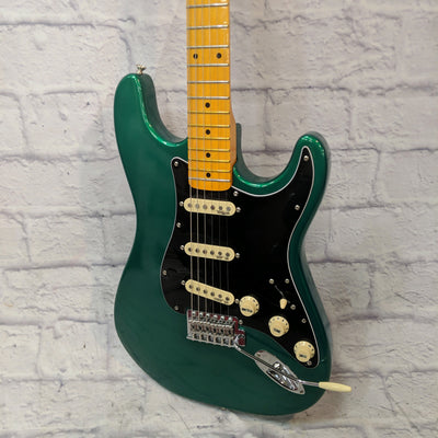 Unknown Partscaster Strat Green Wilkinson