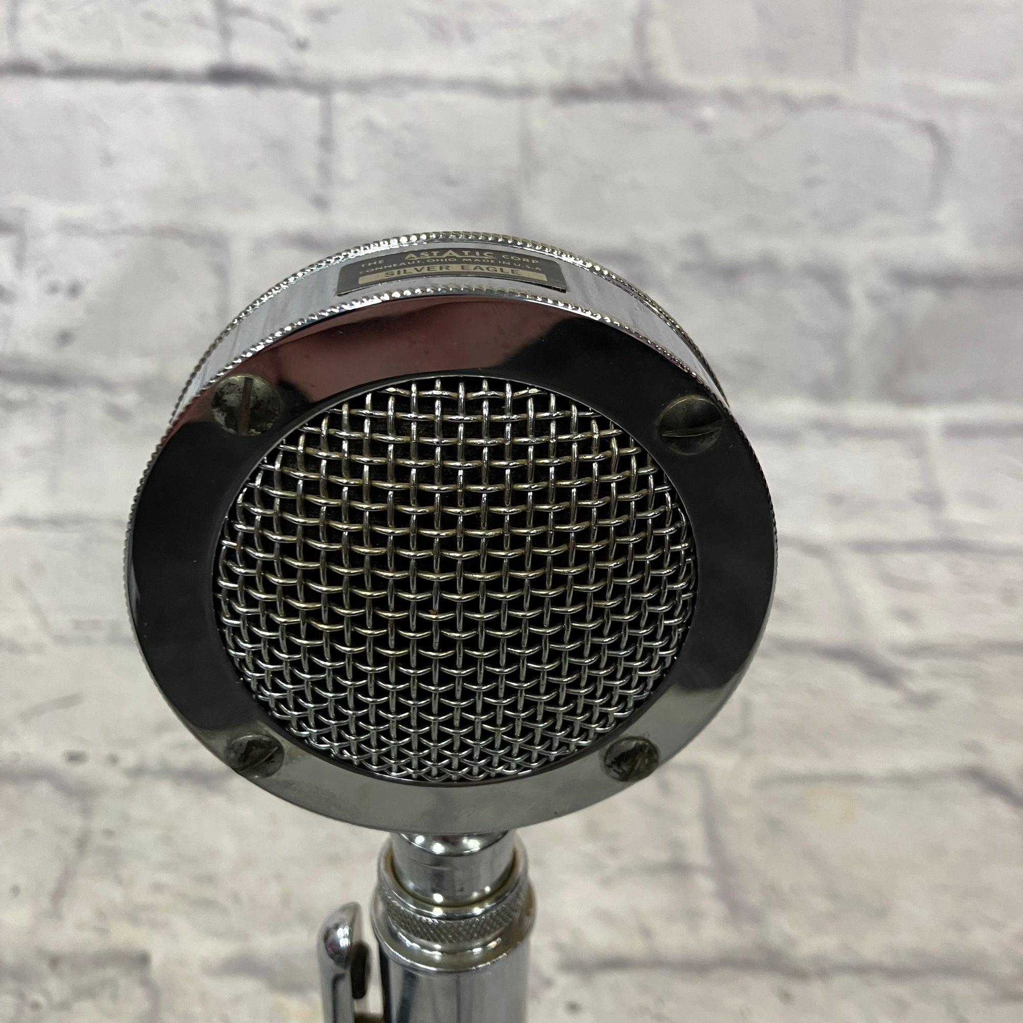 Vintage Astatic Silver Eagle Microphone