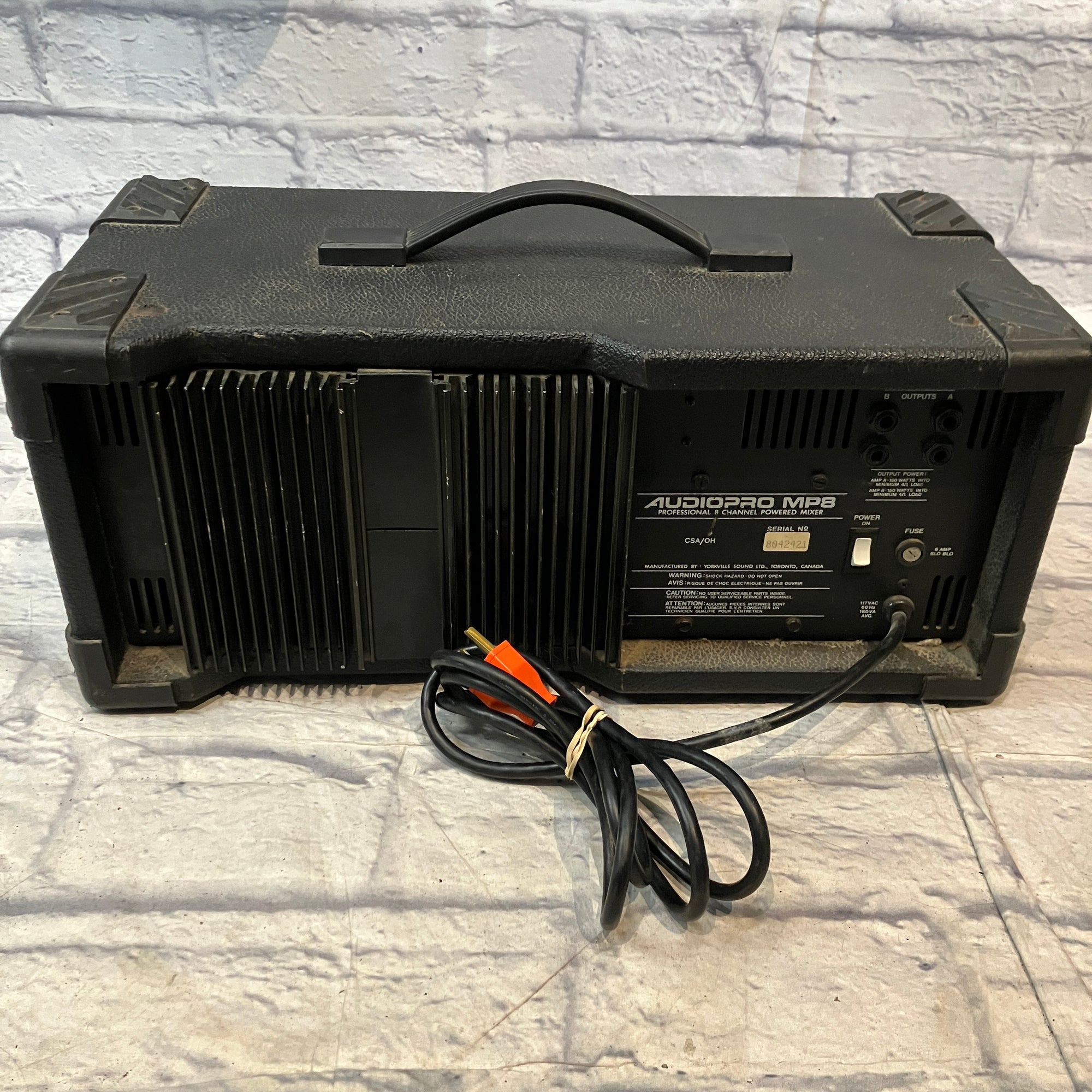 Audiopro MP8 Powered PA Mixer